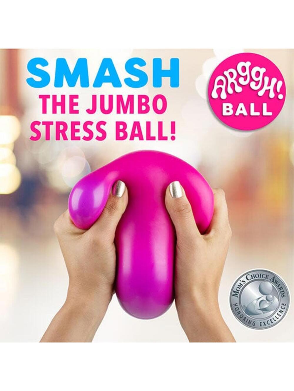 Large Arrggh Color Changing Squishy Stress Ball
